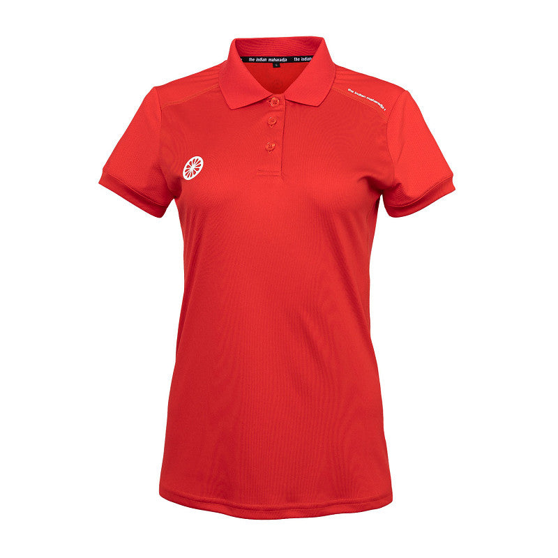 Indian - Jaipur women performance polo Red