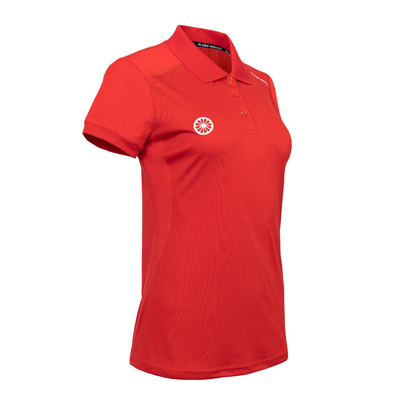 Indian - Jaipur women performance polo Red