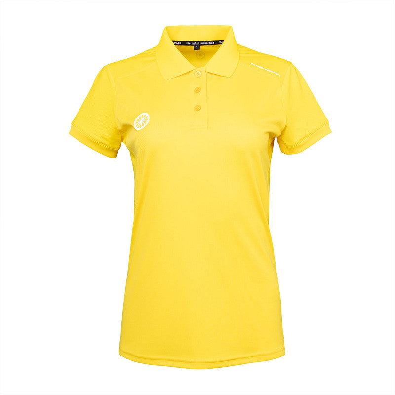 Indian - Jaipur women performance polo Yellow