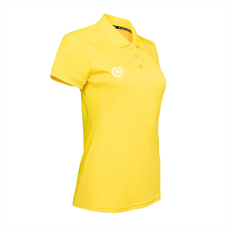 Indian - Jaipur women performance polo Yellow