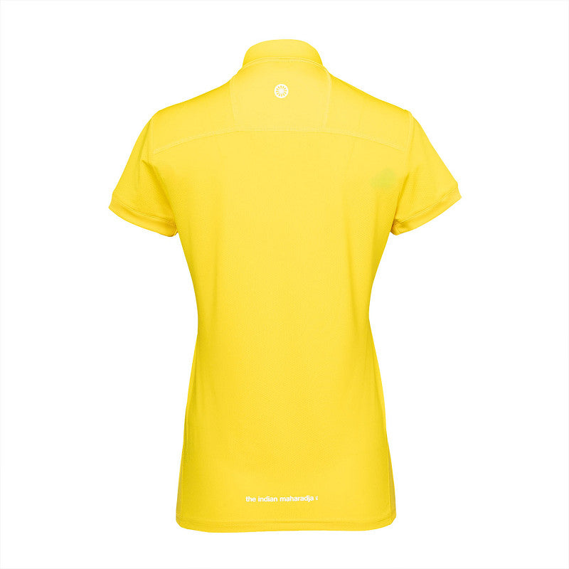 Indian - Jaipur women performance polo Yellow