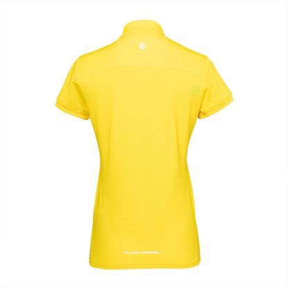 Indian - Jaipur women performance polo Yellow