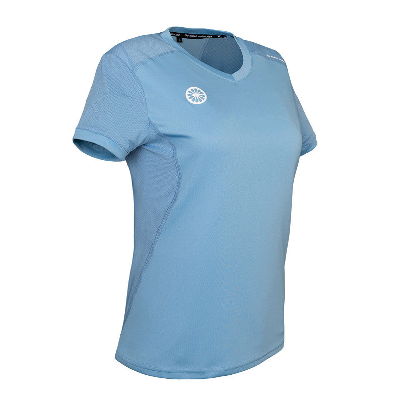Indian - Jaipur women performance tee Hellblau