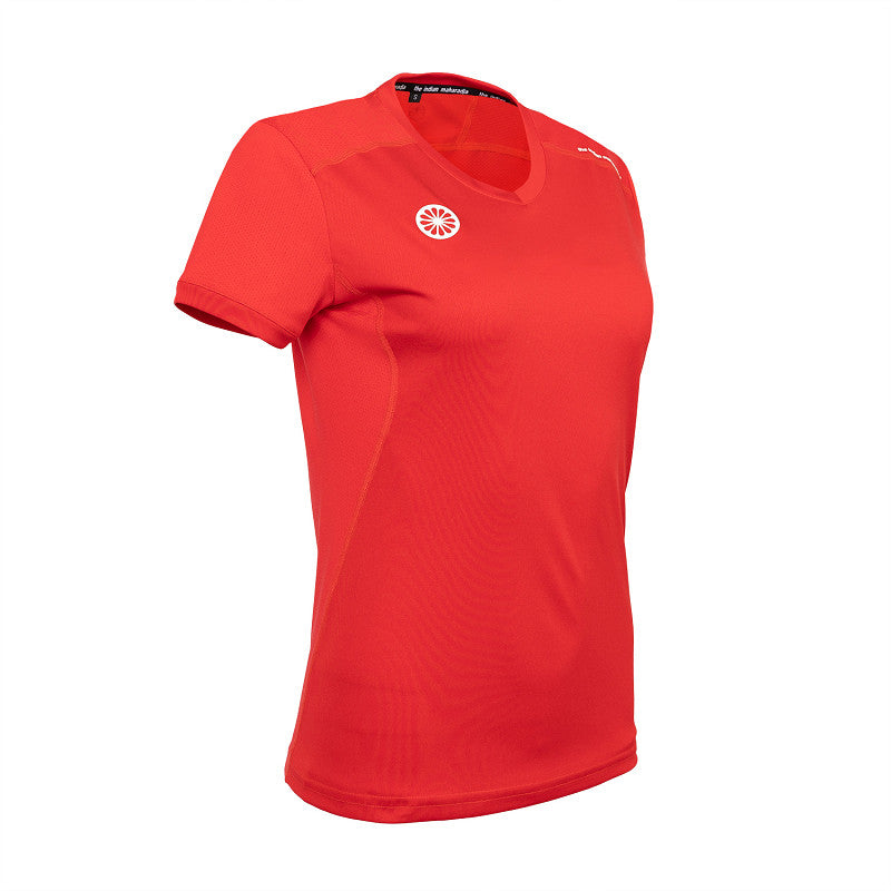 Indian - Jaipur women performance tee Red