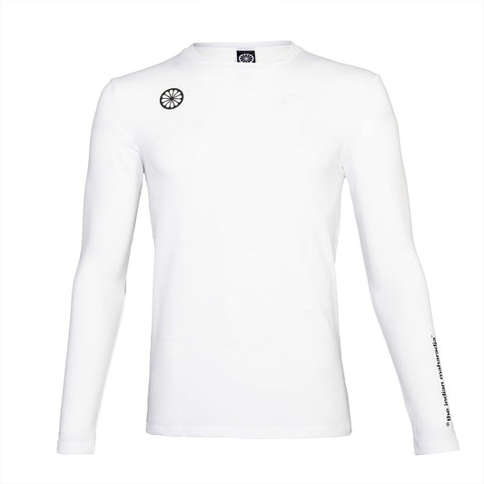 Indian - Men thermo long sleeve White