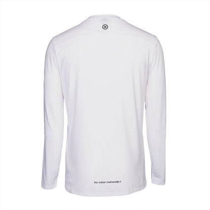Indian - Men performance long sleeve White