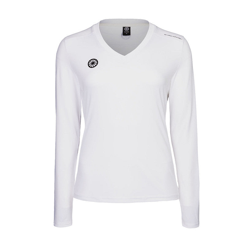 Indian - Women performance long sleeve White