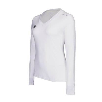 Indian - Women performance long sleeve White