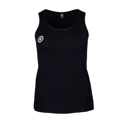 Indian - Women performance tank Schwarz