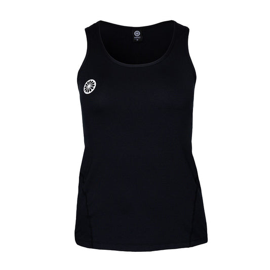 Indian - Women performance tank Schwarz