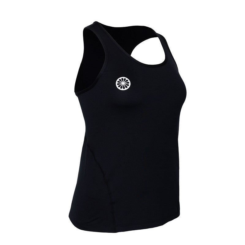 Indian - Women performance tank Schwarz