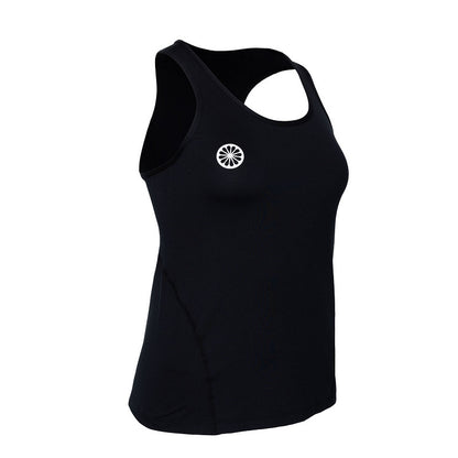 Indian - Women performance tank Schwarz