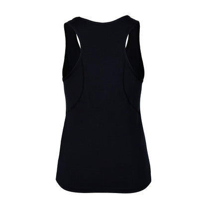 Indian - Women performance tank Schwarz