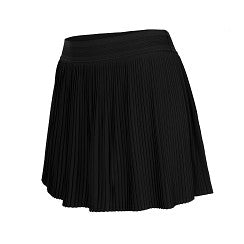 Indian - Women fine pleated skirt Schwarz