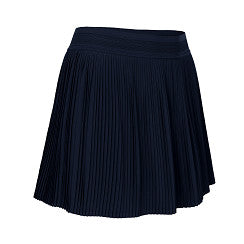 Indian - Women fine pleated skirt Deep Blue