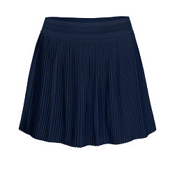 Indian - Women fine pleated skirt Navy