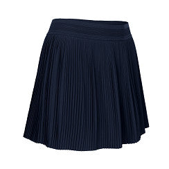 Indian - Women fine pleated skirt Navy