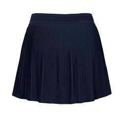 Indian - Women fine pleated skirt Navy