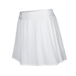 Indian - Women fine pleated skirt Weiß