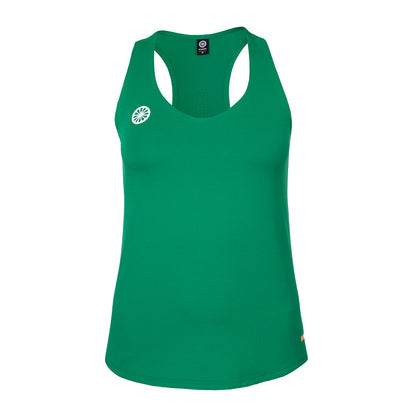 Indian - Women breeze tank berry Green