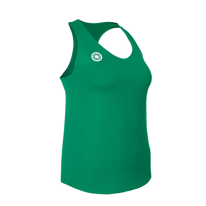 Indian - Women breeze tank berry Green