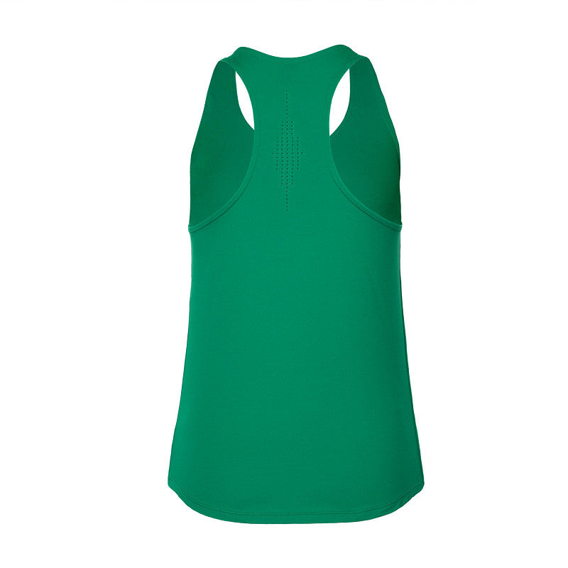 Indian - Women breeze tank berry Green