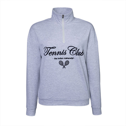 Indian - Women half zip sweater