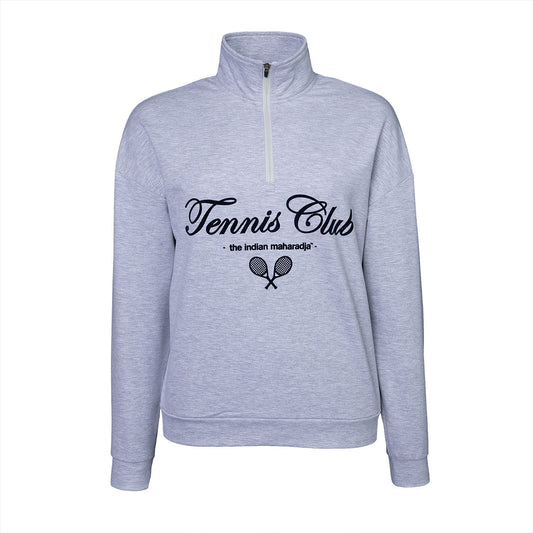 Indian - Women half zip sweater