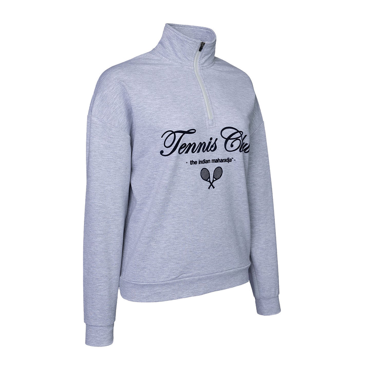 Indian - Women half zip sweater