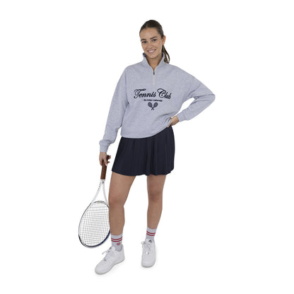 Indian - Women half zip sweater