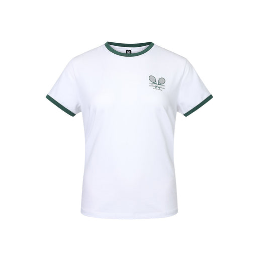 Indian - Women court cotton tee