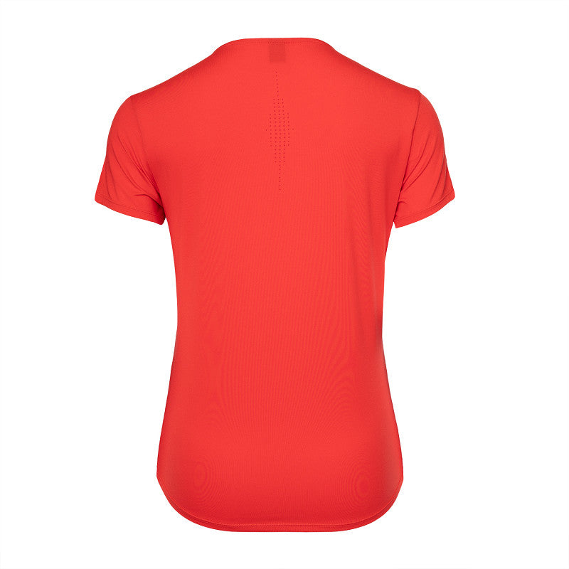 Indian - Women breeze round neck tee Red